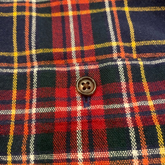 J. Crew Flannel Shirt with Elbow Patches - Picture 4 of 5